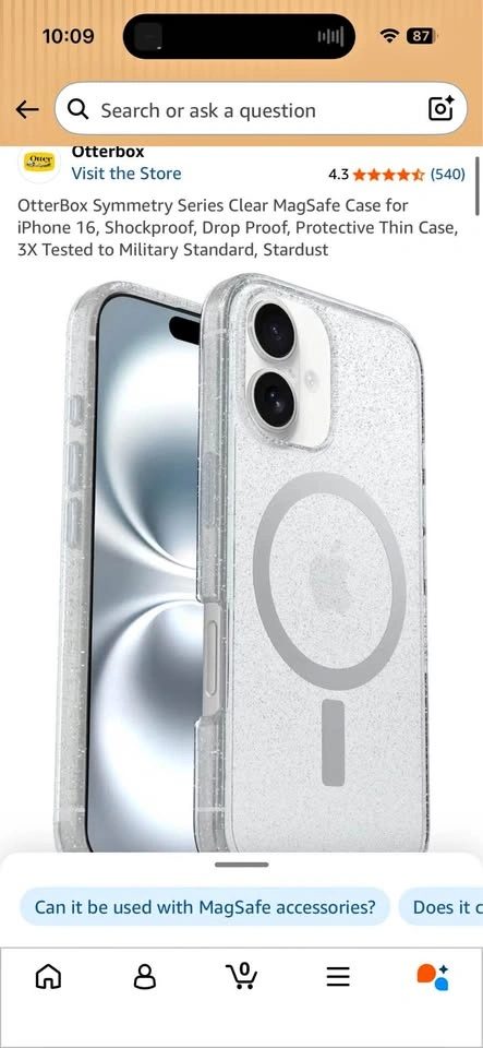 OtterBox iPhone 16 Symmetry Series Case