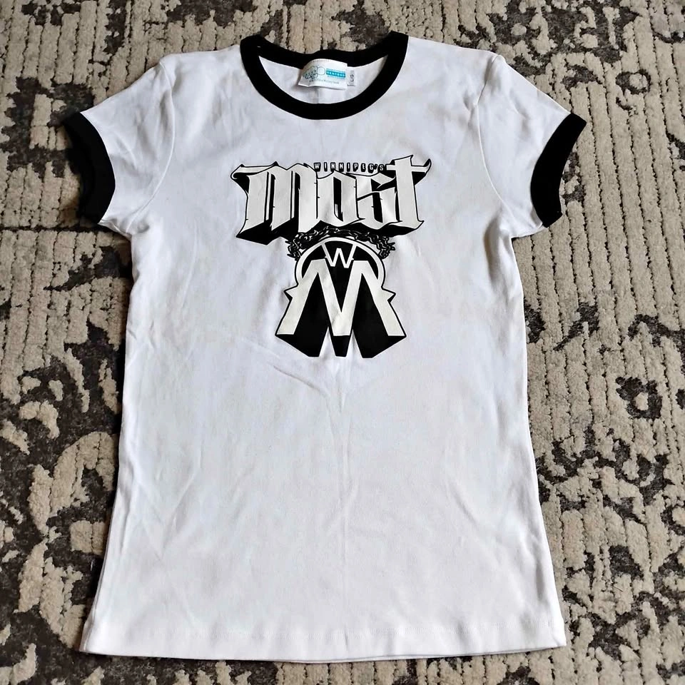 Winnipeg's Most Ladies Black and White Top 🌱