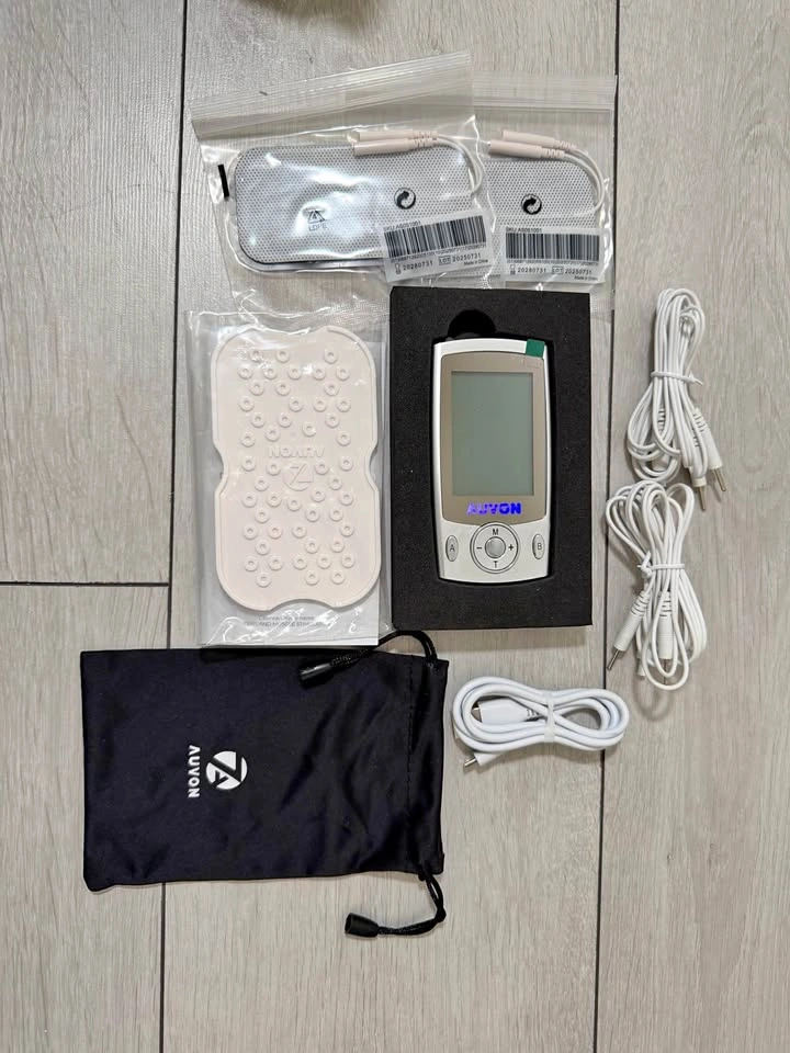 AUVON Rechargeable TENS Machine, 24 Modes 4th Gen