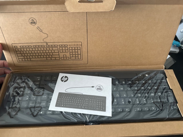 HP Keyboard 125 WD