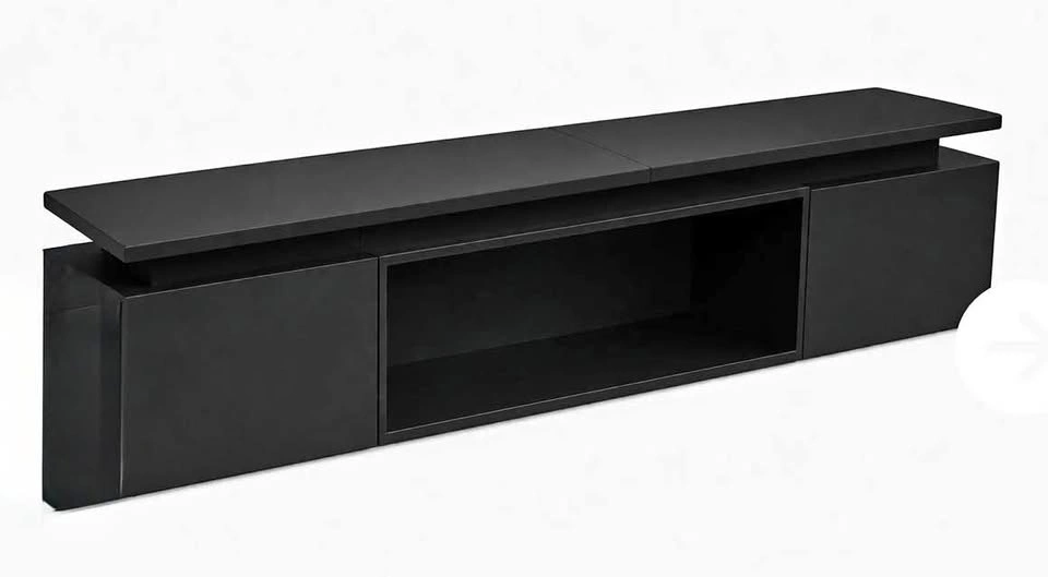 New Black Minimalist TV Stand