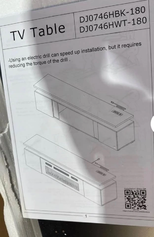 New Black Minimalist TV Stand - photo 3