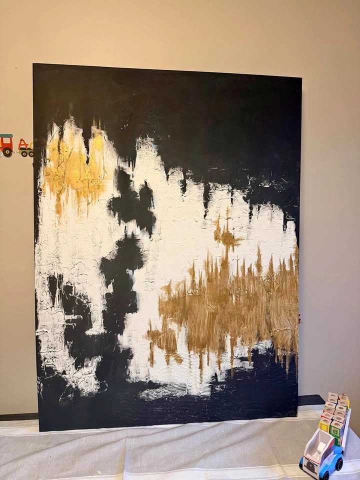Extra large modern abstract