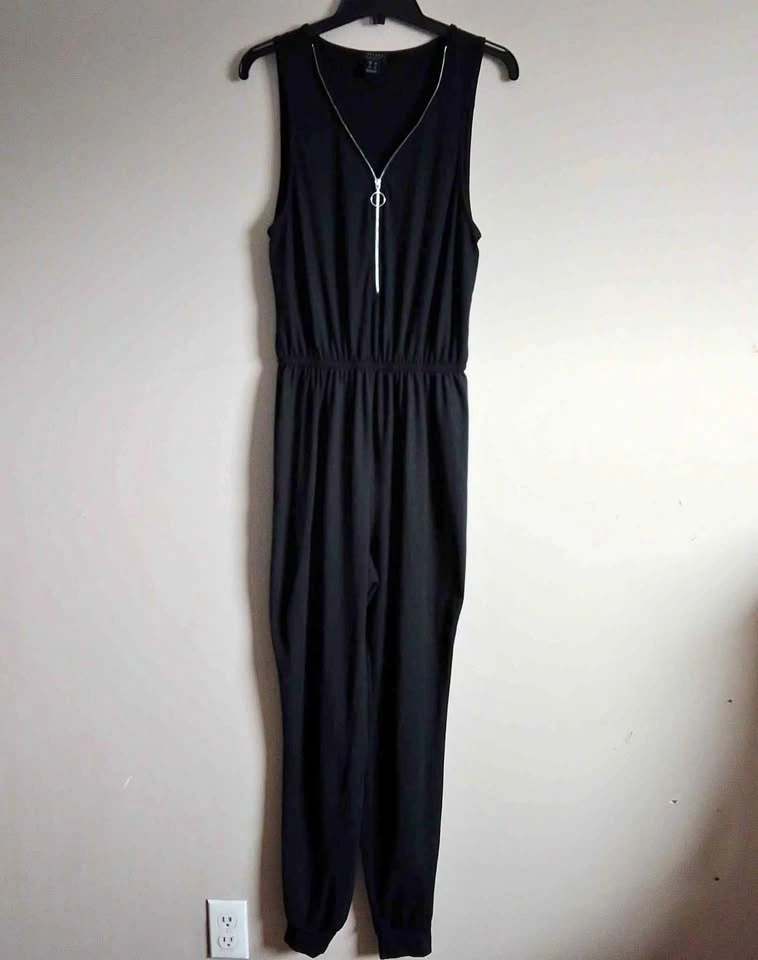 Streetwear Society Ladies Black Jumpsuit 🌱