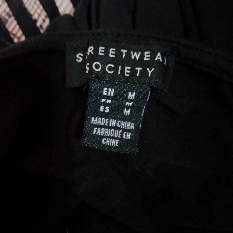 Streetwear Society Ladies Black Jumpsuit 🌱 - photo 3