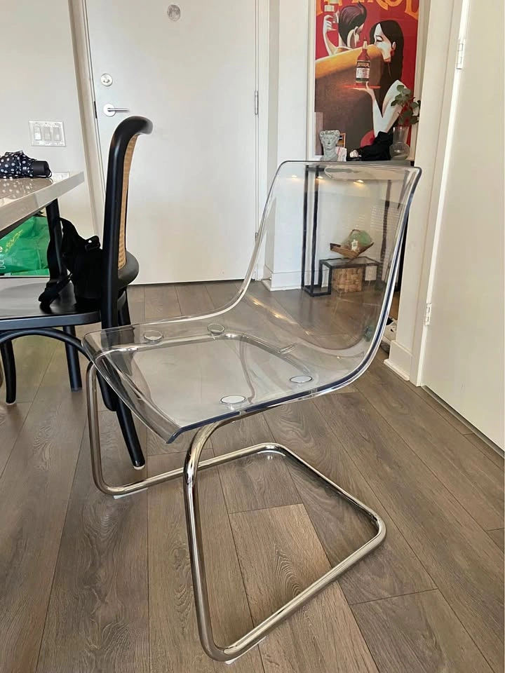 Set of 2 Acrylic Chairs - Pickup by April 30