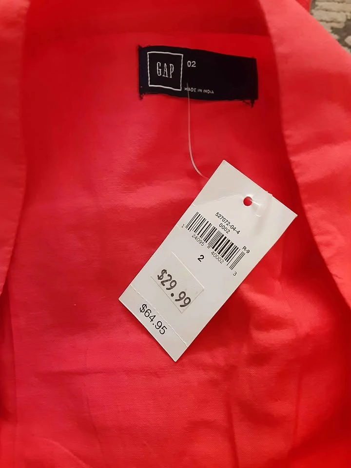 Gap Ladies Coral Skirt NWT 🌱 - photo 3