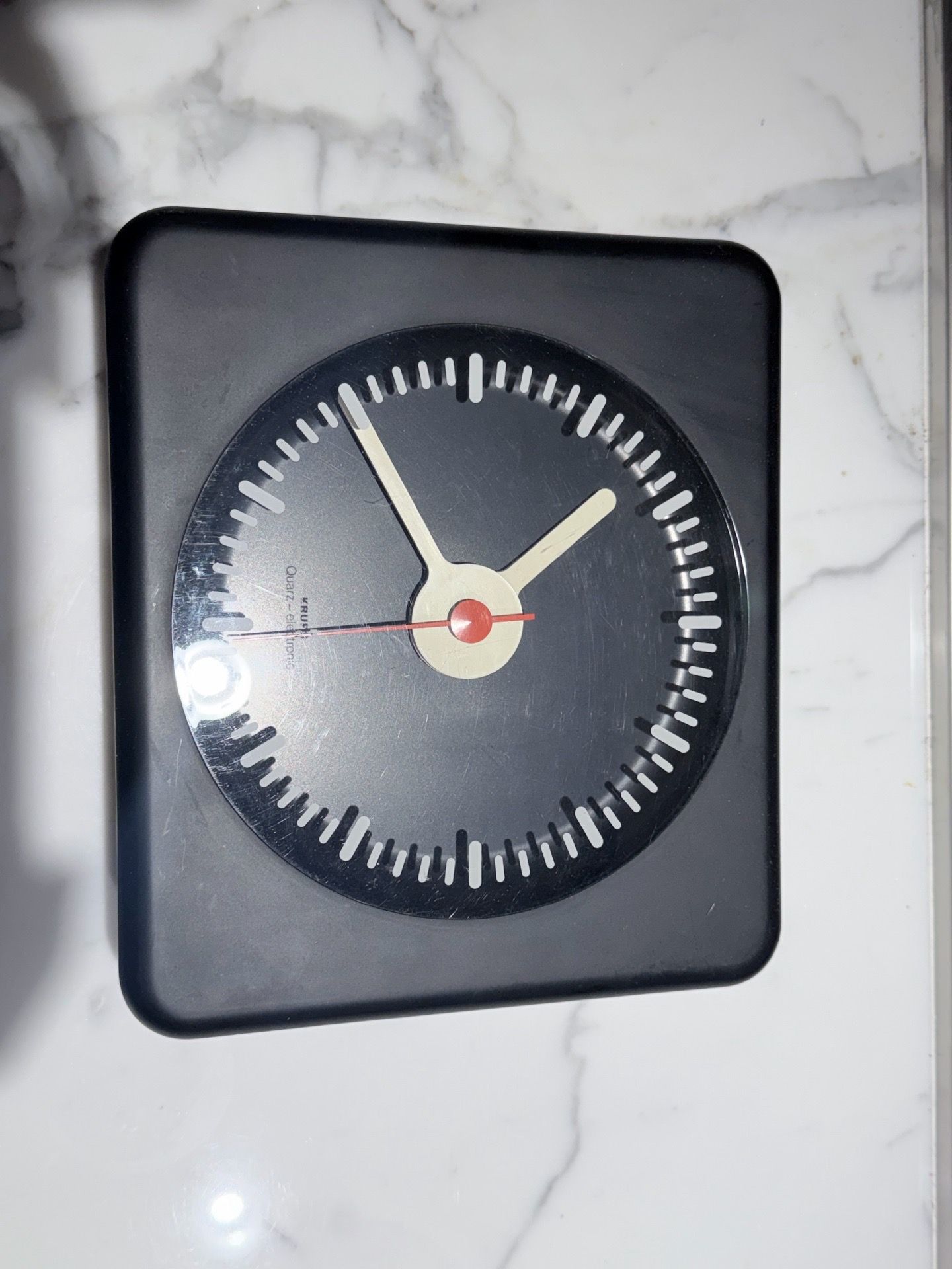 German vintage 1970s-1980s clock