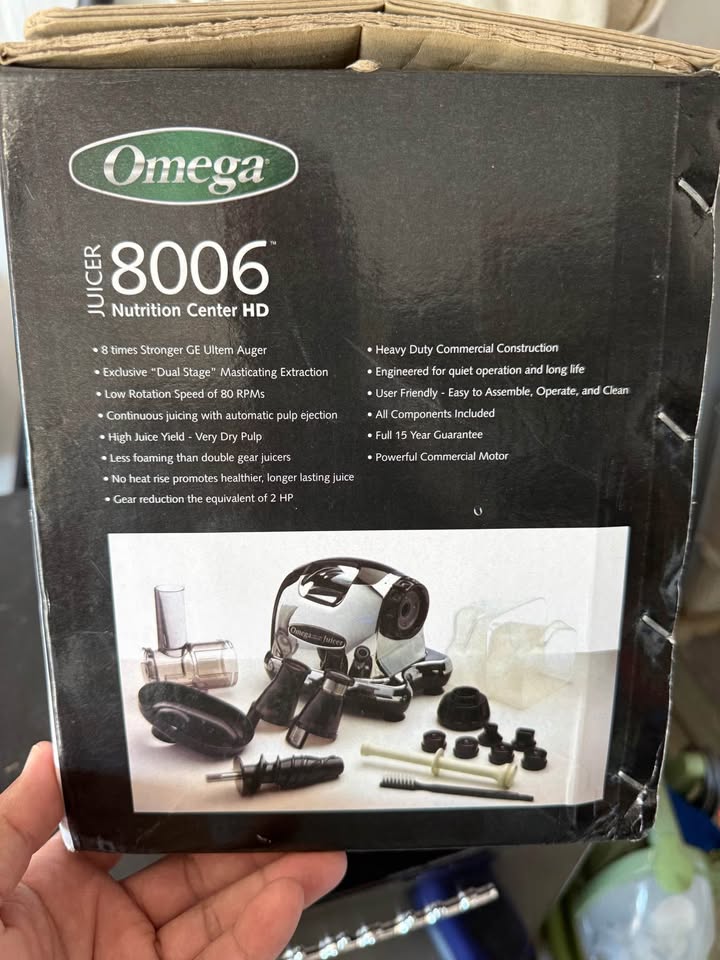 Omega 8600 Juicer - photo 4