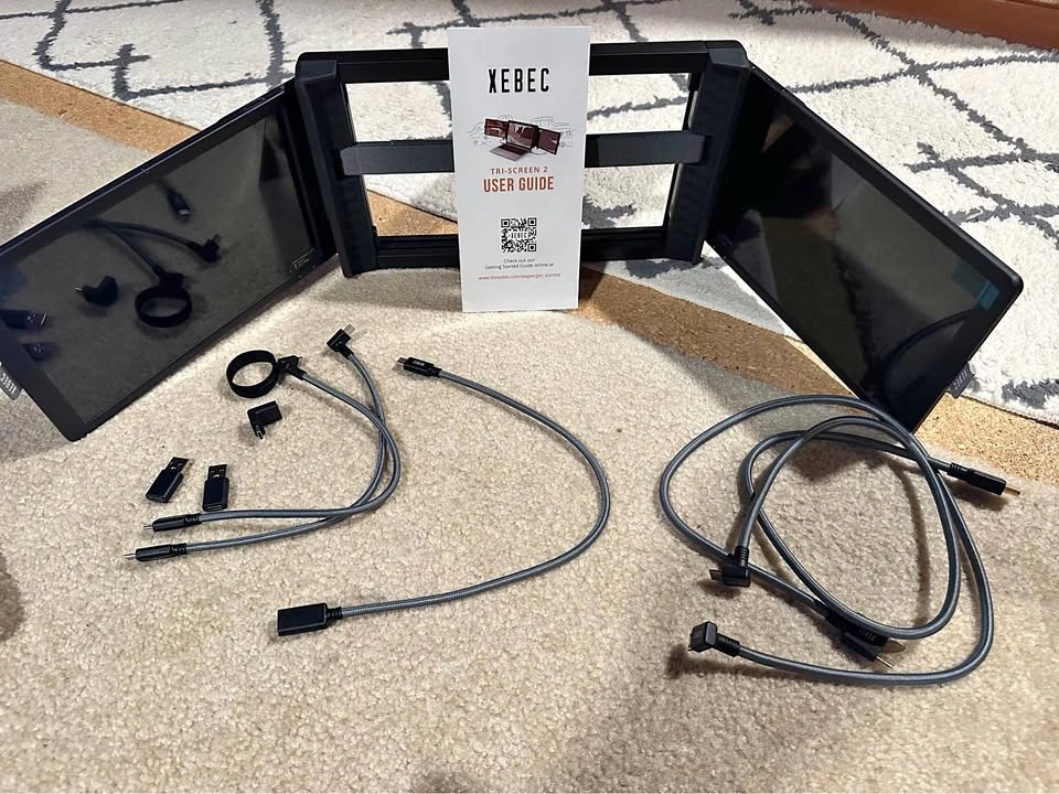 Xebec Tri-Screen 2 Portable Laptop Monitor