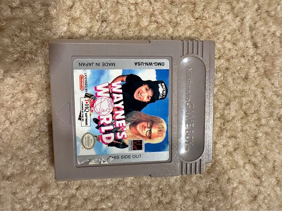 Wayne's World Gameboy Cartridge Only