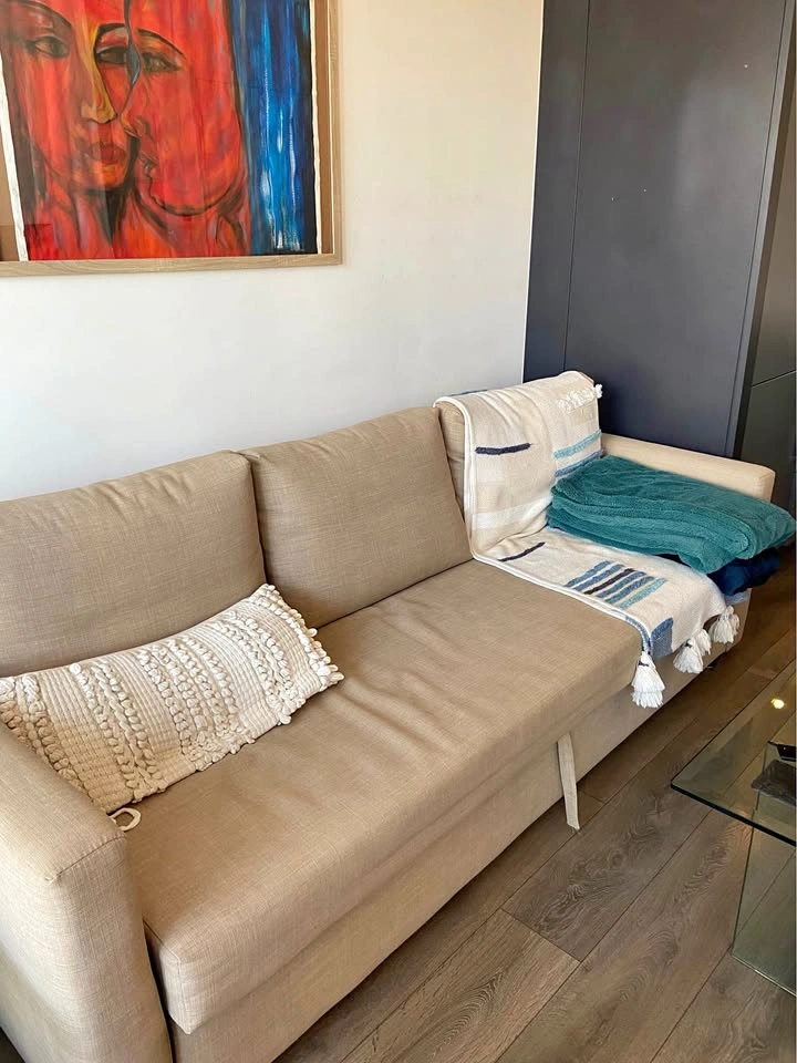 4 Seater Couch with Pullout Bed - Pickup only by April 30