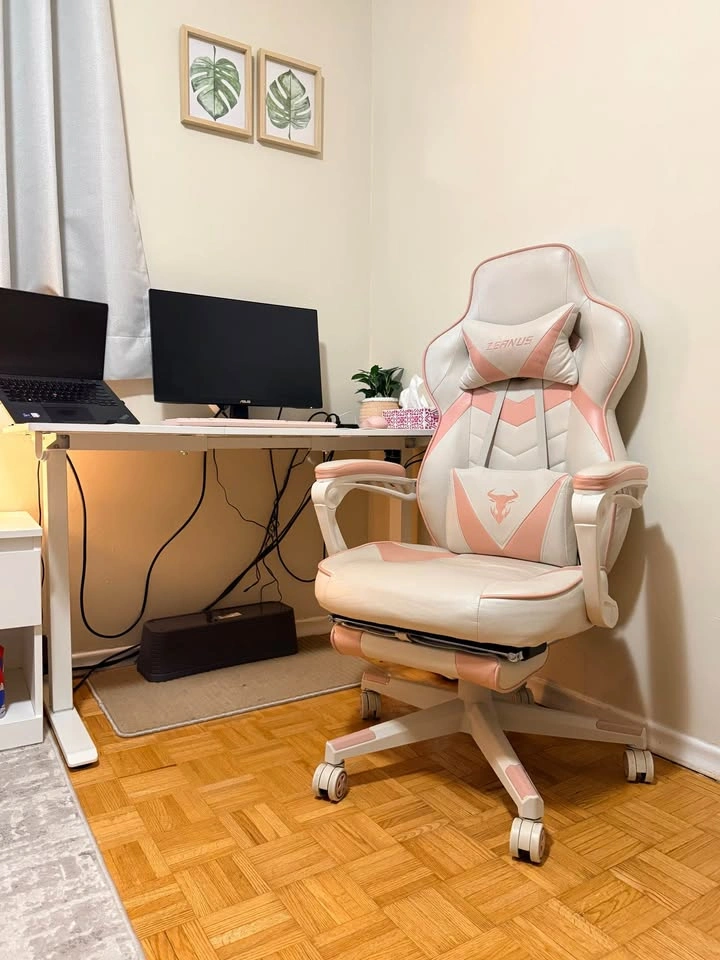 Electric Adjustable Desk and Gaming Chair - photo 3