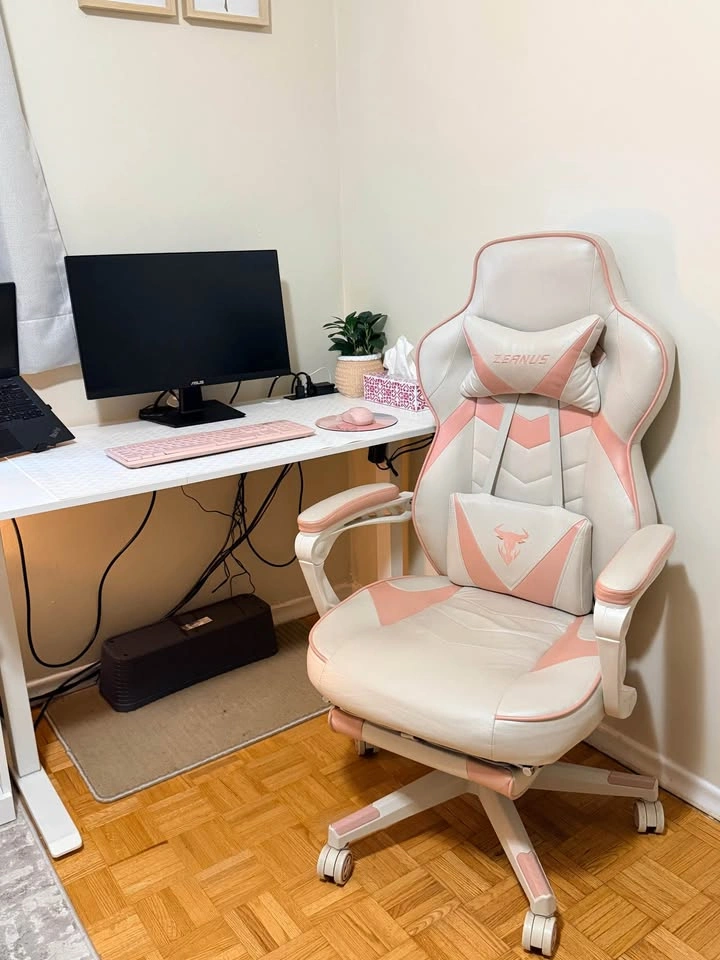 Electric Adjustable Desk and Gaming Chair - photo 4
