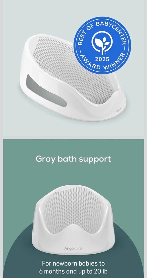 Angelcare® Soft Touch Baby Bath Support (2 Available) - photo 2