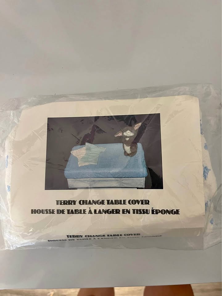 Vintage Terry Change Table Cover