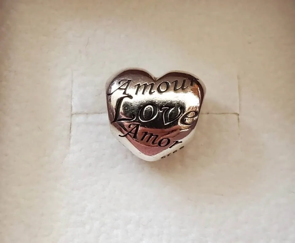 Auth. Pandora Charm - Language of Love - photo 5