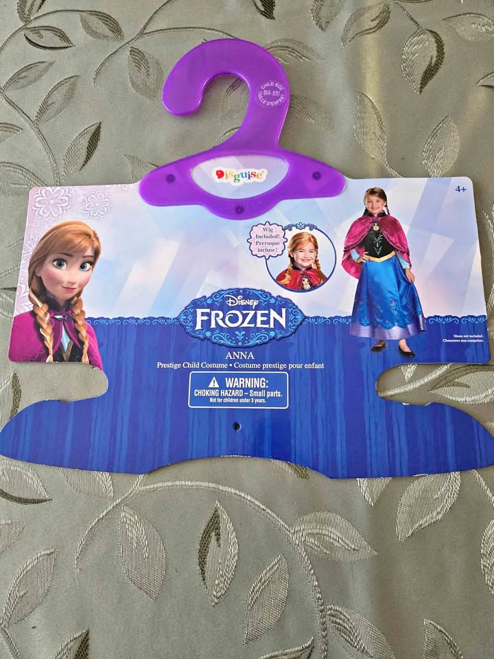 Anna from Frozen Costume Girl 4 to 6 x