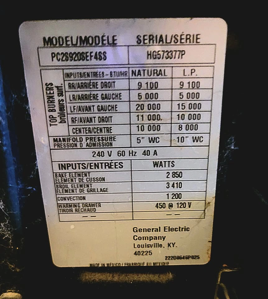 GE Profile Dual-Fuel Range (Gas Cooktop + Electric Oven) – Excel - photo 5
