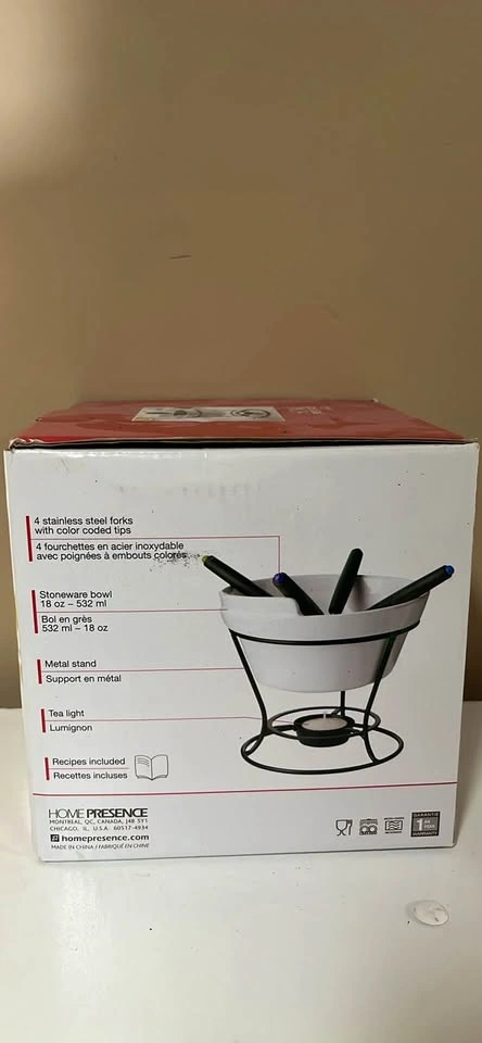 HOME PRESENCE Trudeau 7-piece Chocolate Fondue Set - photo 2