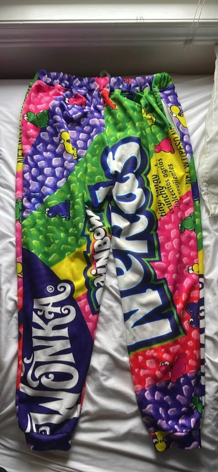 Wonka Rainbow Nerds Candy Print Sweatpants - photo 2