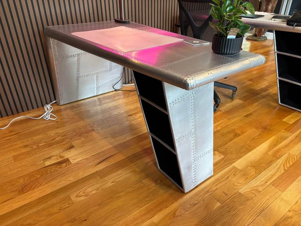 Restoration Hardware Aviator Wing Desk - photo 4