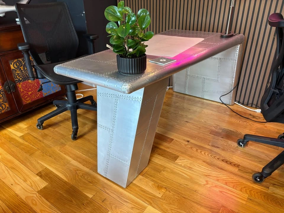Restoration Hardware Aviator Wing Desk - photo 5