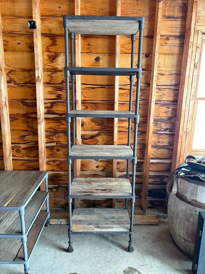 Restoration Hardware Dutch Industrial Narrow Single Shelving