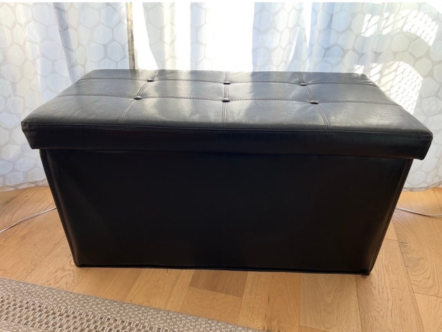 Foldable Storage Bench