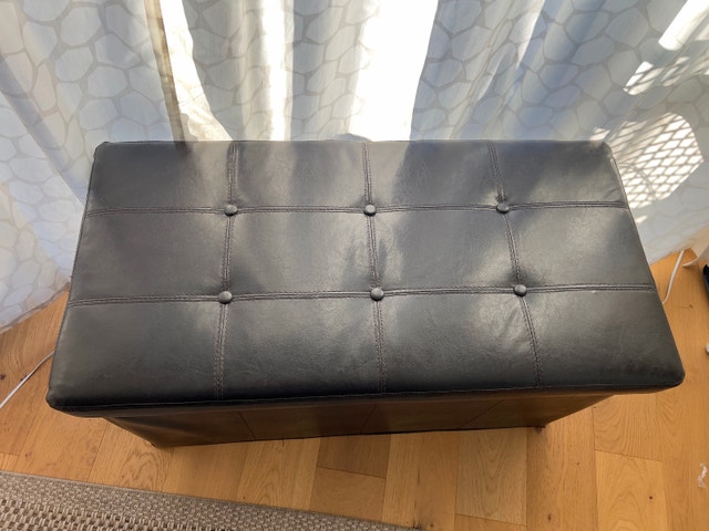 Foldable Storage Bench - photo 2