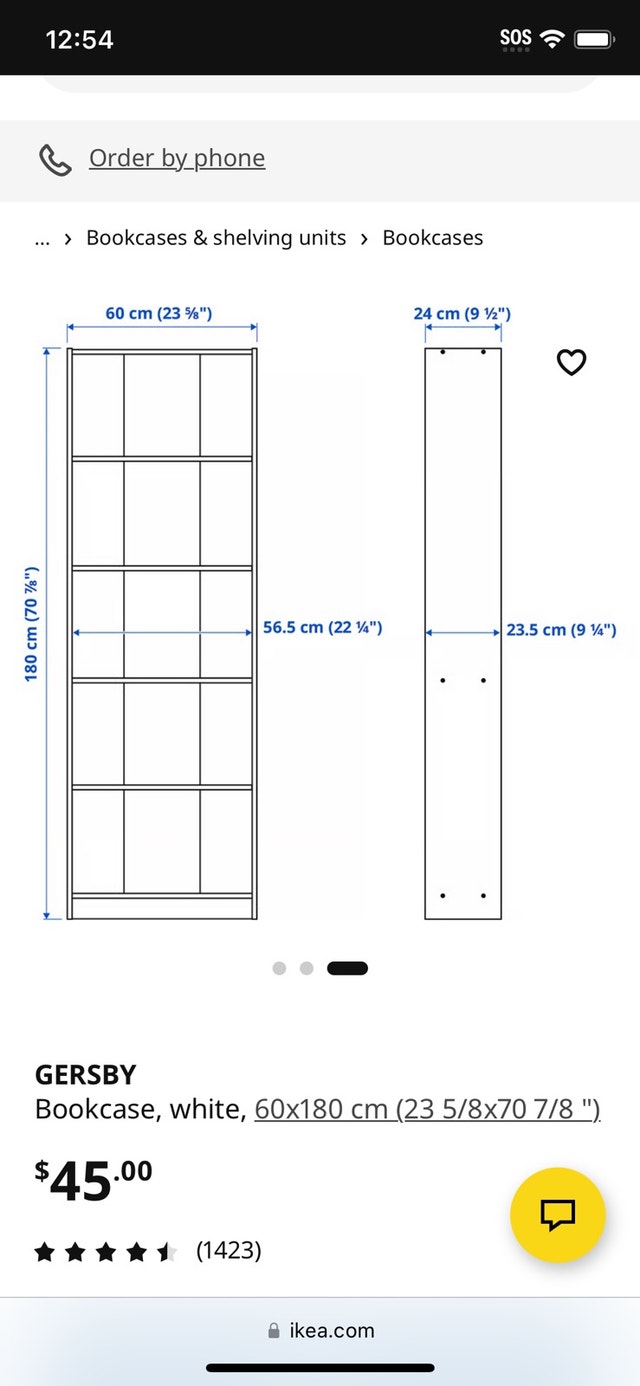 IKEA Gersby Bookcases (2) - $60 for BOTH - photo 5