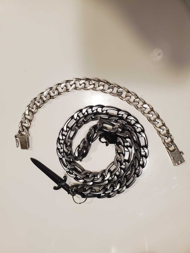 Chain and bracelet