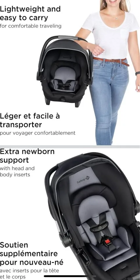 BRAND NEW SAFETY 1ST ONBOARD FLX CAR SEAT 4-35LBS image indicator(8)