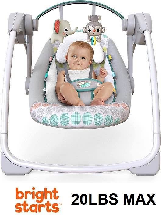 Bright Starts Whimsical Wild Portable Swing
