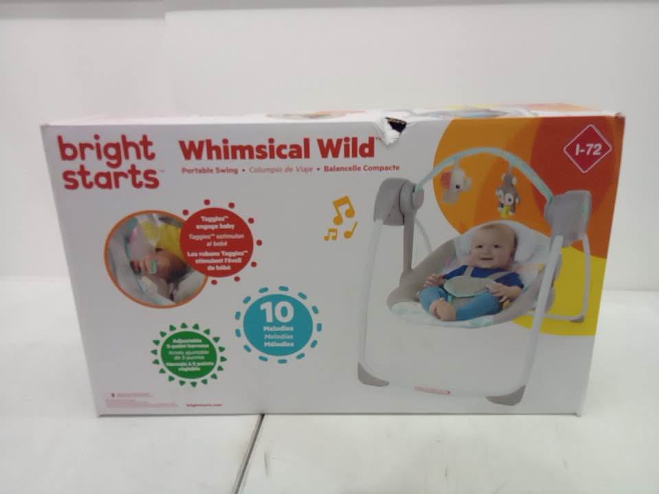Bright Starts Whimsical Wild Portable Swing - photo 2