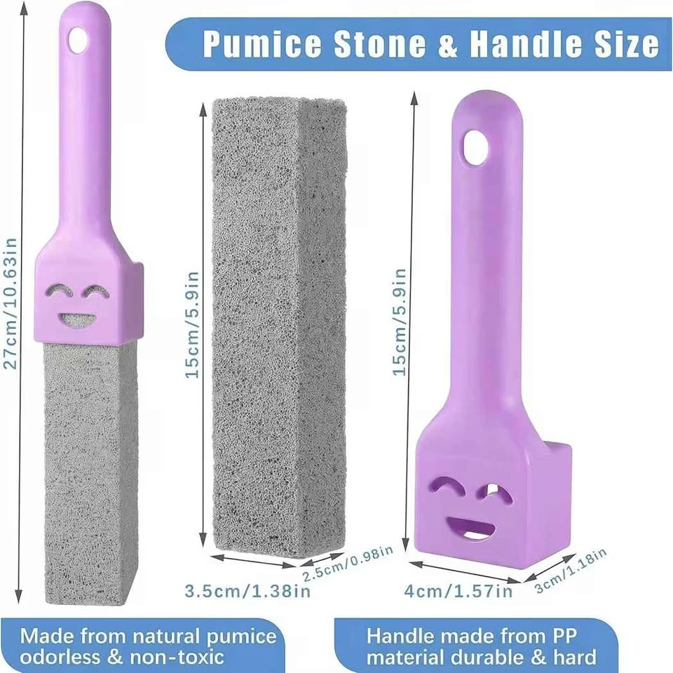 Louis Poems 3-Pack Pumice Stone Cleaner with Handle - photo 3