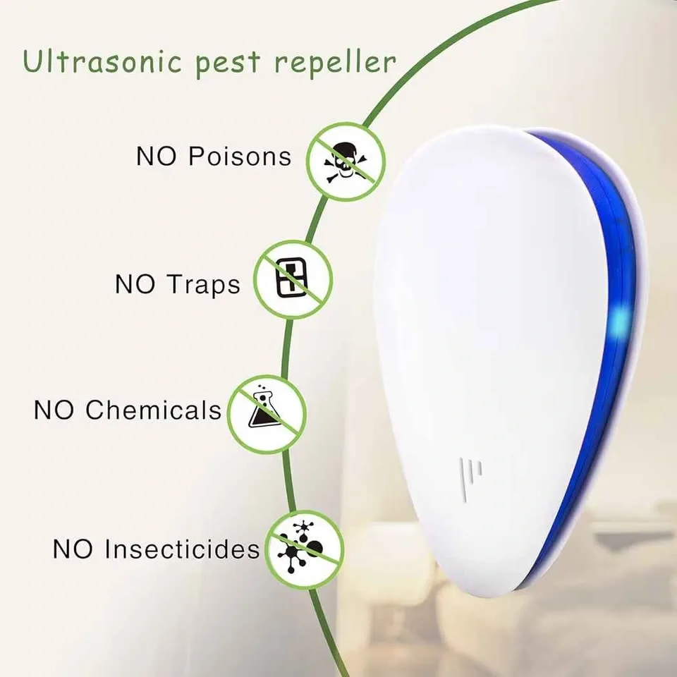 Yuoolife 6-Pack Ultrasonic Pest Repellers - photo 2