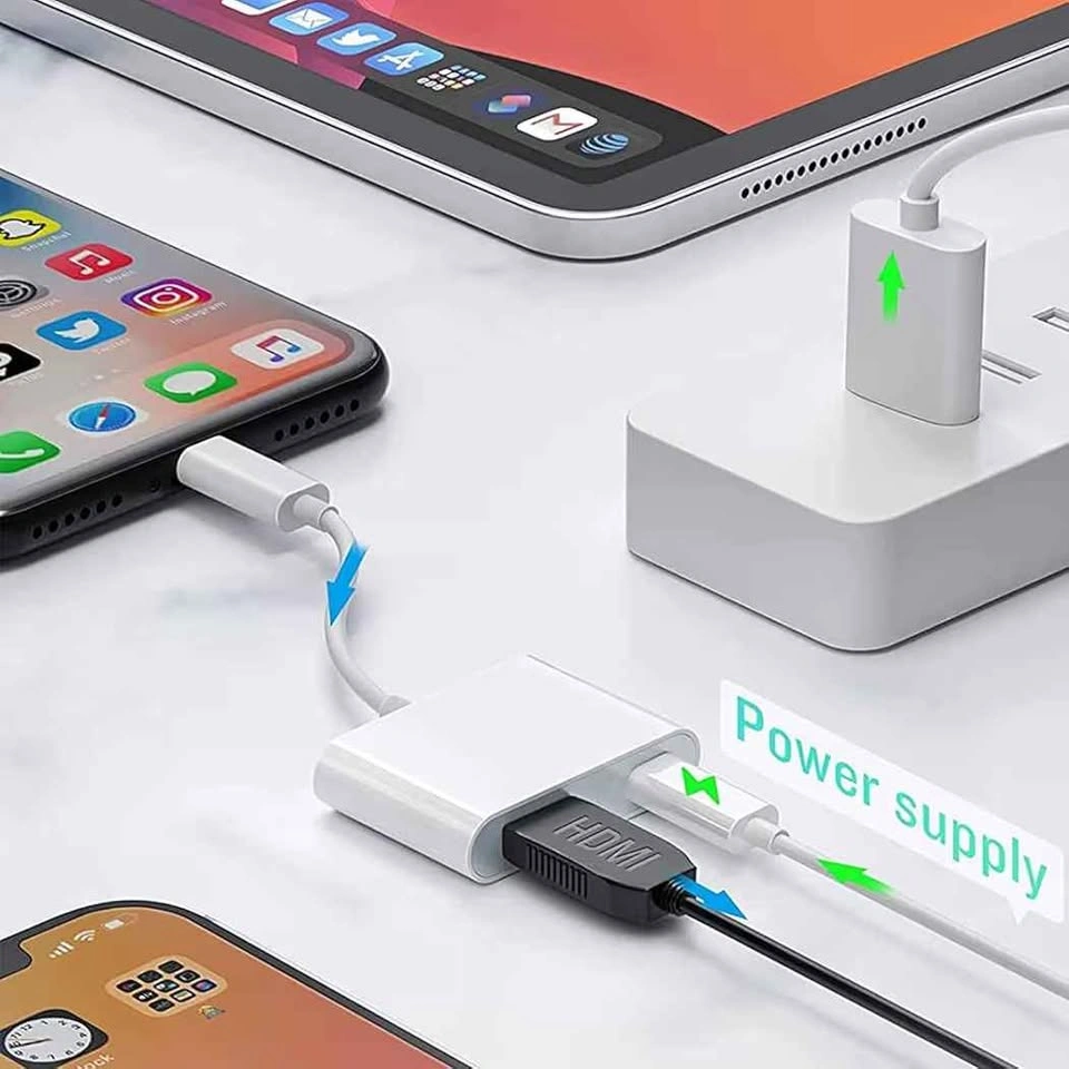 iPhone Lighting to HDTV HDMI Adapter - photo 4
