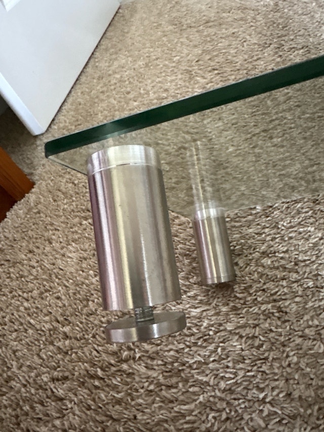 Glass monitor stand - photo 4