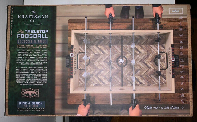 Kraftsman Co. Foosball Table (20 inch) 🥕 - photo 2