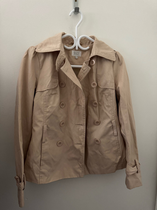 Suzy Shier Trench Coat, Beige (Great condition)