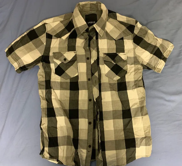Dress / Plaid Shirt for Men (1 Medium & 1 Large) thumbnail