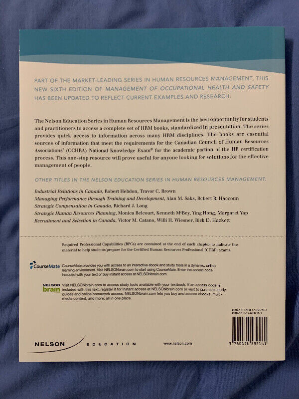 Management of Occupational Health and Safety, Sixth Ed - photo 2