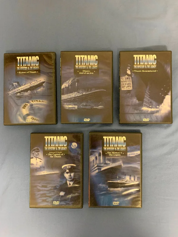 Titanic - The Mystery and Legacy - 5 DVD Collection thumbnail