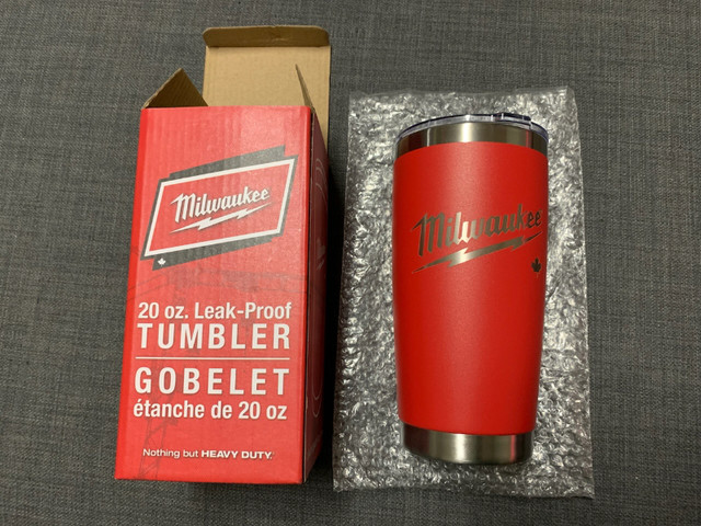 Milwaukee 20 oz. Leak-Proof Tumbler (Brand New)