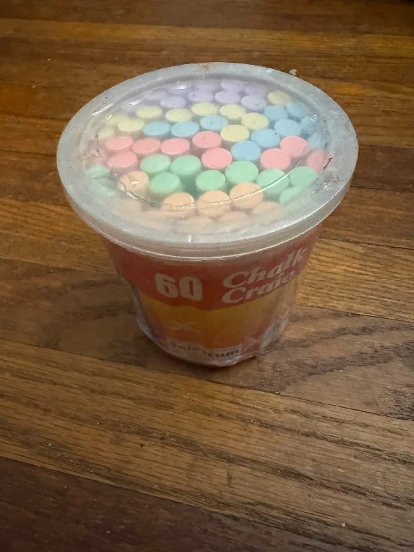 Chalk 60 pcs Pack (Multiple Colours), Brand New thumbnail