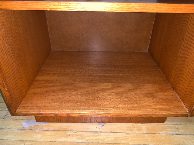 Glossy Wooden Night Stand *first come first serve* - photo 3