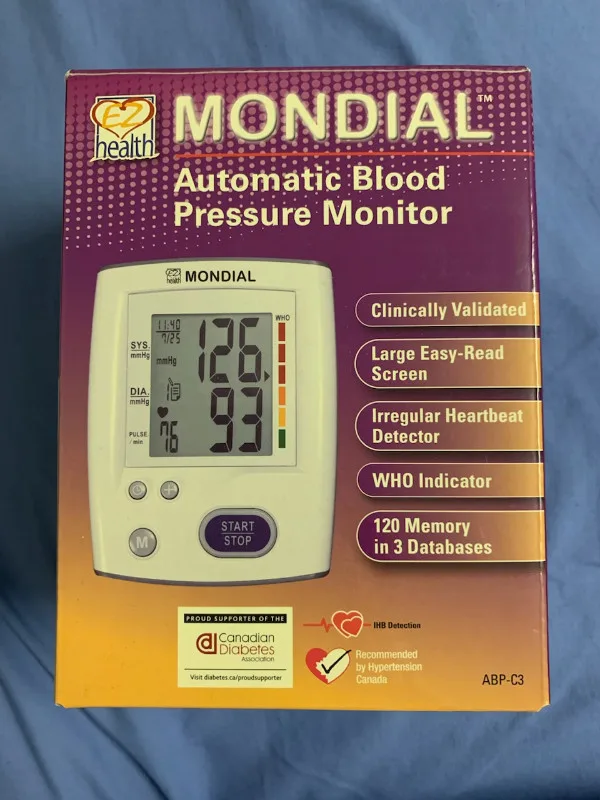 Mondial by McKesson Blood Pressure Monitor - New thumbnail