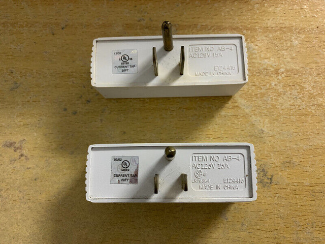 Electrical Wall Taps (6 outlet for $3 and 3 outlet for $2 each) - photo 4