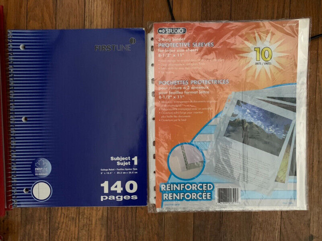 Various School Supplies ($2 each unless otherwise specified) - photo 2